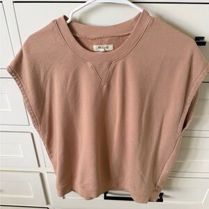 Madewell Sleeveless Sweatshirt